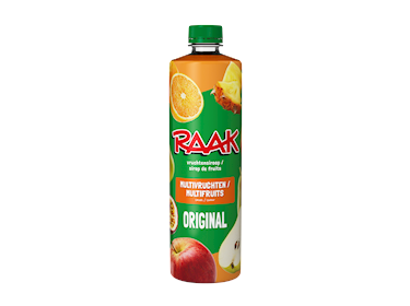 Raak Vruchtensiroop Multivruchten pet 75cl