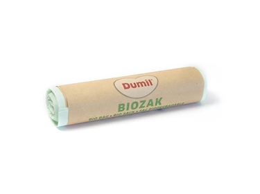 Dumil afvalzak 60x80cm 60ltr (BIO) - rol 5st