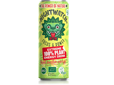 Nightwatch 100% Plant Energy Drink (BIO) s.blik 25cl