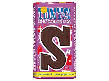 Tony's Chocolonely Letterreep Puur Pepernoot S 180gr
