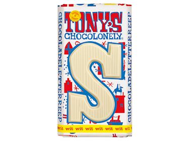 Tony's Chocolonely Letterreep Wit S 180gr