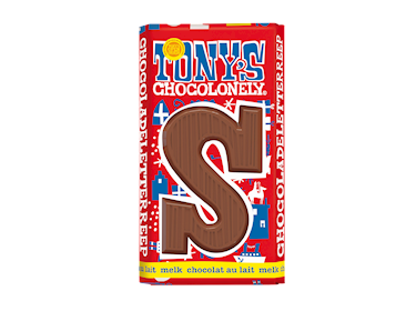 Tony's Chocolonely Letterreep Melk S 90gr