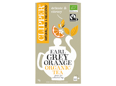Clipper Earl Grey with a Twist Orange (BIO) doosje 20st