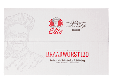 Elite Braadworst 130gr