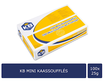 KB Mini Kaassouffle 25gr